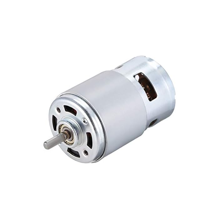 Buy sourcing map DC Motor 12V 6000RPM Electric Motor D Profile Shaft