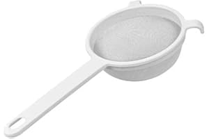 Metaltex 111610 Tamis de Cuisine Plastique Blanc -10 cm