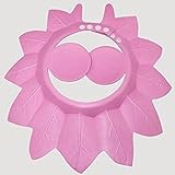 mm-shop Safe Shampoo Dusche Baden Schutz Soft Cap Mütze für Kleinkinder, Baby, Kinder & Kinder zu halten das Wasser aus der Augen, Ohren & Face (Pink))