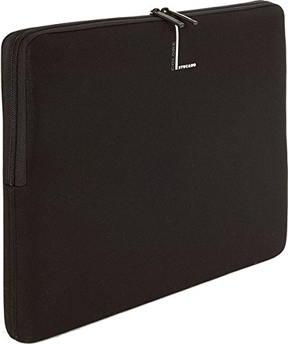 Tucano Second Skin Colore Neopren-H  lle f  r widescreen Notebooks 33 cm  13 Zoll   schwarz