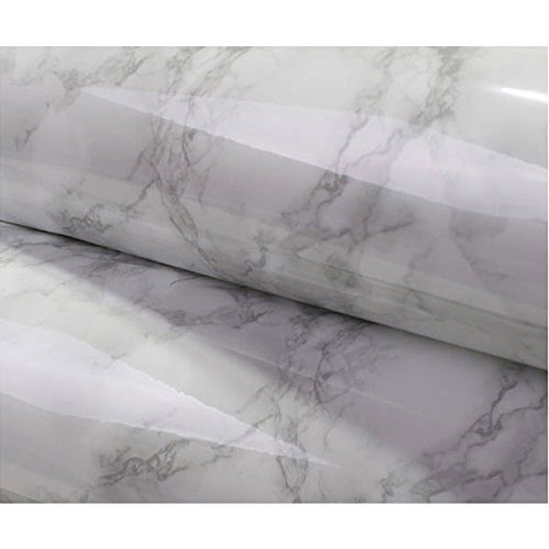 Grey Granite Look Marble Effect Contact Paper Film Vinyl Self Adhesive Peel-stick Counter Top by ROSEROSA - 2