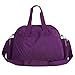 LCY Large Capacity 3 Piece Tote Baby Nappy Changing Diaper Bag Purple