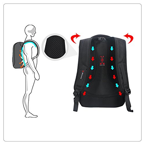 Winkee BB4345MBK 15.6inch Laptoptasche Laptop Rucksack - 6