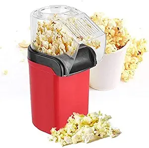 Blue World Plastic Popcorn Maker 1200 Watts, Multicolor