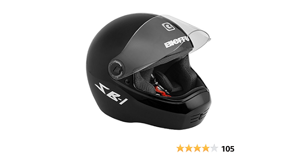 Steelbird ABS Dashing Black with Plain 
