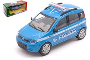 FIAT NUOVA PANDA POLIZIA 1:43 - New Ray - Forze dell'Ordine - Die Cast - Modellismo