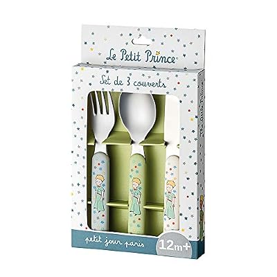 Le Petit Prince (LEPEH) Petit Jour Paris - Set de 3 couverts"Le Petit Prince" - Pour manger comme un grand!