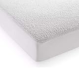 Highliving Extra Deep Waterproof Terry Towel Mattress Protector Topper Cover Anti Allergy Single, Double, King, Super King (King)
