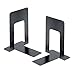 Price comparison product image 2 x SINGLE / 1 PAIR OF STRONG HEAVY DUTY METAL BOOKENDS BOOK ENDS - 7" 180mm 180cm TALL - SHELF DESK ORGANISER - HOME OFFICE SCHOOL COMMERCIAL STATIONERY SUPPLIES