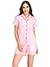 Clovia Women Checked Shirt & Shorts Set RS.584.00