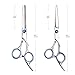 Hairdressing Scissors, Scissors Hair, Professional Barber Salon Hair Cutting Scissors Tools Set, Haircut Cutter Shears Kit For Home and Barbershop, Include 1 Professional Hair Cutting Scissors, 1 Texturing Thinning Scissors, 1 Comb and 1 Black Case, Apriller