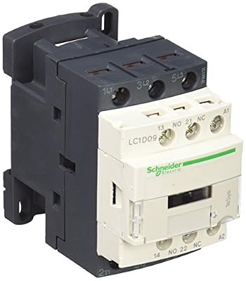 Schneider Electric LC1D09M7 TeSys D Contacteur, 3P AC-3, 440 V, 9 A, Bobine de 220 V c.a.