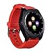 Price comparison product image Cattliy Activity Tracker New Z3 Bluetooth3.0 Smart Watch Smart Bracelet Fitness Wristband Support SIM and TFcard Camera For Android Phone(Red)