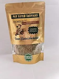 Petilicious Original Dry Ocean Flake Anchovies for Cats & Dogs Natural Dry Treats for Pets Healthy Dog Food 100 Gram