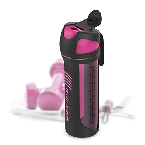 AVOIN colorlife 550ml bruchsichere und kratzfeste Sport-Wasserflasche mit auslaufsicherem Deckel - BPA Frei, ungiftig & umweltfreundlich