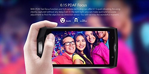 Blackview BV8000 Pro - Android 7.0 5 Zoll FHD Bildschirm IP68 Outdoor Smartphone MTK6757 Octa Core 2.3GHz 6GB RAM 64GB 8MP + 16MP Kamera Wasserdicht / Shockproof / Staubdicht NFC OTG Fingerabdruck - Schwarz-Silber