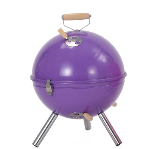 Preisvergleich Produktbild Tepro Mini Kugelgrill Crystal, lila