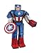 Produktbild Jazwares 12814 - Blueprints Marvel Papier Bastelset Captain America, groß, 30 cm