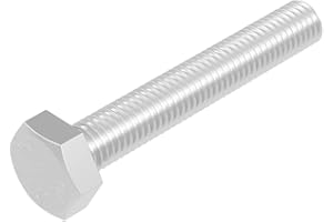 Vis à tête hexagonale SECCARO M6 x 40 mm, acier inoxydable V2A VA A2, DIN 933 / ISO 4017, tête hexagonale, 20 pièces