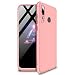 Produktbild JINCHANGWU kompatibel mit Hülle für Huawei p30 3 in 1 Full Cover+Nicht enthalten Panzerglas Case Handy-Tasche Schale Handy-Hülle Roségold