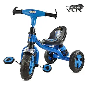 Dash Stylish Kids Tricycle , tricycles , Kids Cycle , Ride on for boy and Girl for 2 to 5 Years with Under seat Storage Space, Lights and Music (Blue)