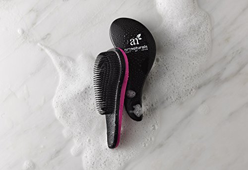 ArtNaturals Entwirrungs Detangling Haar Bürsten – 2er Pack (Rosa & Schwarz) – Kämmbarkeitshilfe - 4
