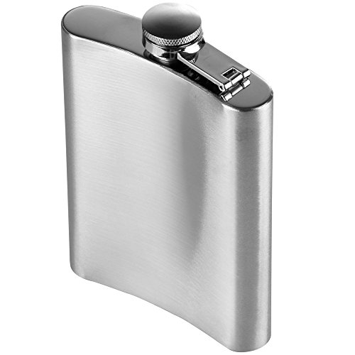 Anpro Edelstahl Flachmann und Trichter Set, 8 oz. 227ml - 4