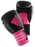 hochwertiges Produkt adidas Hybrid 100 Dynamic Fit Handschuhe, Schwarz (Black/Shock Pink), Gr. 8 oz