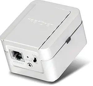 TRENDnet Wireless N300 High Power Easy-N-Range Plug-in Wi-Fi Extender TEW-737HRE