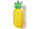 Produktbild DSstyles Aufblasbarer Becken Schwimmer Tropischer Ananas Schwimmer Riesen Pool Raft Schwimmer Schwimmbad Strand Air Bed für Wassersport - Gelb