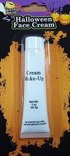 1 x White Halloween Fancy Dress Face Paint Make Up Cream