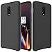 Produktbild Dyluck One Plus 6T Hülle, One Plus 6T Liquid Handyhülle, mit Silikon TPU Ultra Dünn Volltonfarbe Kratzfeste Stoßfest Fortgeschritten Handytasche Bumper Weich Schutzhülle Schale Handy Case Schwarz