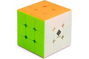 Cubelelo Drift Warrior 3x3 Stickerless Cube | Beginner Speedcube for Kids & Adults | Magic Speedy Stress Buster Brainstorming