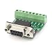 Produktbild DealMux DB9 RS232 seriell zum Terminal weiblichen Adapter-Verbindungs Ausbruch-Brett