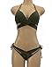 Produktbild HOMEE Badeanzug - Sommer Europa und Amerika Halter Tief V Bikini Sandy Beach Halter Badeanzug Zweiteilig,Olivgrün,L