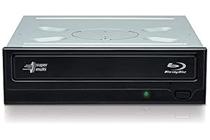 Hitachi-LG BH16NS55 wewnętrzny nagrywarka Blu-ray Disc z 16-krotną prędkością nagrywania i kompleksowym wsparciem formatu (BD-R BD-RE BDXL DVD-RW CD-RW), Silent Play, kompatybilny z Windows 10