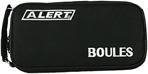 Boule Boccia Petanque Croquet Set of 8 large (4 x 2) 1 Small Ball including Case with Zipper