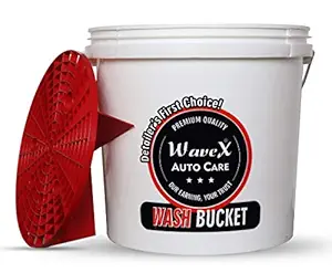 Wavex Grit Guard and Detailing Car Wash Bucket