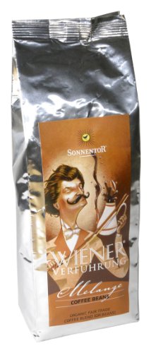 Sonnentor Melange ganze Bohne Wiener Verführung, 1er Pack (1 x 500 g) - Bio
