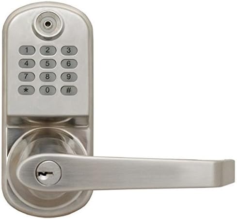 Resort Lock RL2000N-S Remote Code Door Lock, Silver by Resort Lock