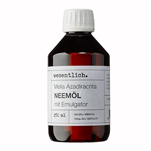Neemöl mit Emulgator 250ml - fertig gemischt für sofortige Anwendung von wesentlich.