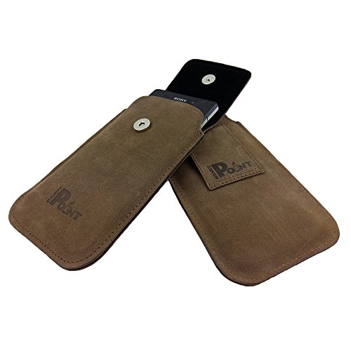handy-point Flap Universell 5,1'' - 5,7'' Smartphones, GÃ¼rteltasche mit Schlaufe aus Echtleder, Tasche fÃ¼r GÃ¼rtel Handytasche, GÃ¼rtelschlaufe, Befestigung fÃ¼r den HosengÃ¼rtel, Ledertasche, LederhÃ¼lle, Leder, fÃ¼r iPhone 6 Plus, 6S Plus, iPhone 7 Plus, Samsung Galaxy A5 2016, Note Edge, Note 3, S6 Edge+, S7 Edge, Huawei P8, P9, P9 Lite, Mate S, G8, Mate 8, Google Nexus 6, 6P, OnePlus One, Two, LG G Flex 2, G4, G5, Motorola Moto X Style, Play, Microsoft Lumia 950 XL ...old brown