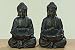 Produktbild Fernöstlicher Buddha Figur mit Schale Skulptur Kunstharz 30cm Gartenfigur Geschenk