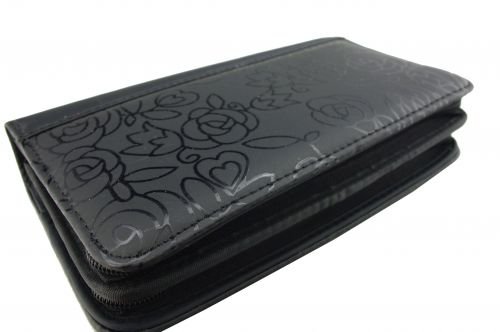 Double Bag Tool Case - Black Rose