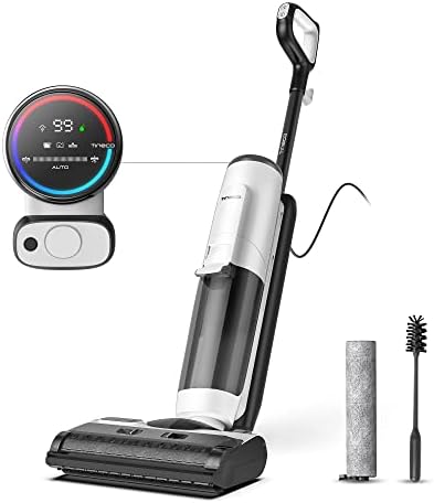 Tineco FLOOR ONE S5 STEAM Aspirapolvere Lavapavimenti Intelligente e Pulitore a Vapore per Pavimenti Duri con Display Smart