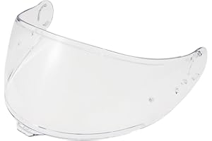 JQF GEAR Motorradhelm Visier für GT Air 3 CNS-1C,Helmvisier Motorrad Windschutz Helm Objektiv Visier Vollgesichts,Helmvisiere Zubehör Ersatz(Klar)