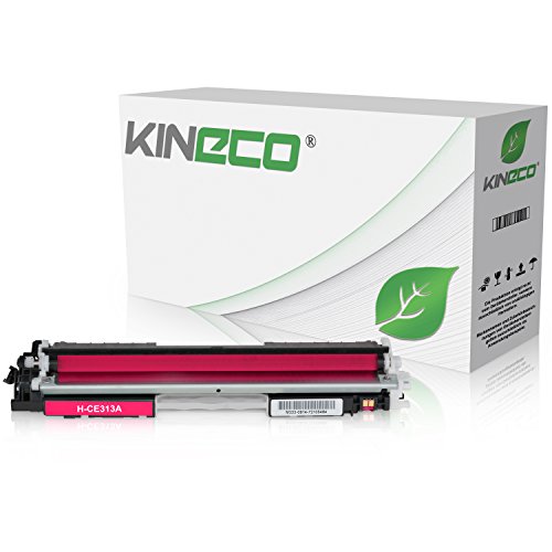 Kineco Toner kompatibel zu HP CE313A 126A für HP LaserJet Pro 100 Color MFP M175, LaserJet Pro M 275, Color LaserJet Pro CP1025nw, CP1028nw - Magenta 1.000 Seiten