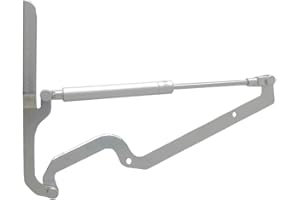 CANTONDZ 120N 1xHydraulische Kolben-Gasdruckfeder Kompatibel mit Keter Store-It-Out Arc/Max/Ace/Prem 1150 XL/Elite Mülltonnenbox Ersatzteil für OEM-WLPS-Scharnier Schwerlast