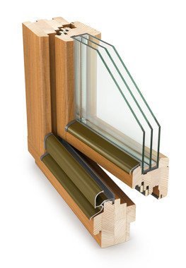 Preisvergleich Produktbild Nr. 1 in Deutschland Fenster Holzfenster Kiefer, Meranti, Eiche