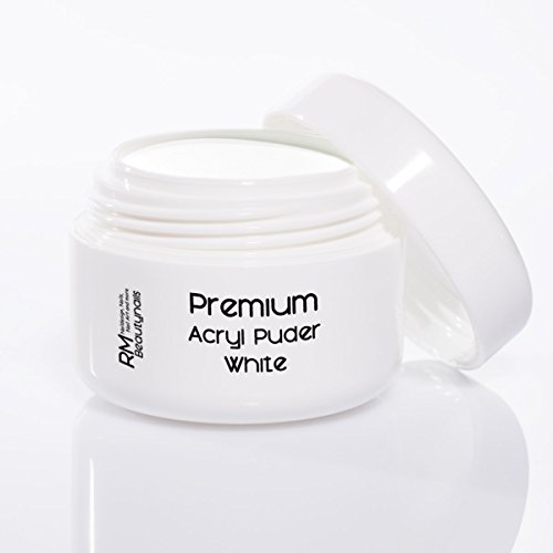 Acryl Set 1 – 100ml Liquid je 20g Klar – Weiß – Pink Puder 1xPrimer Feile RM Beautynails - 5